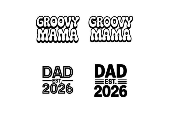 Dad and Mom T-Shirt Design – Cute Parent