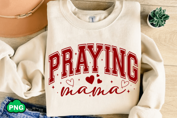 Praying Mama SVG, Valentines Day SVG PNG