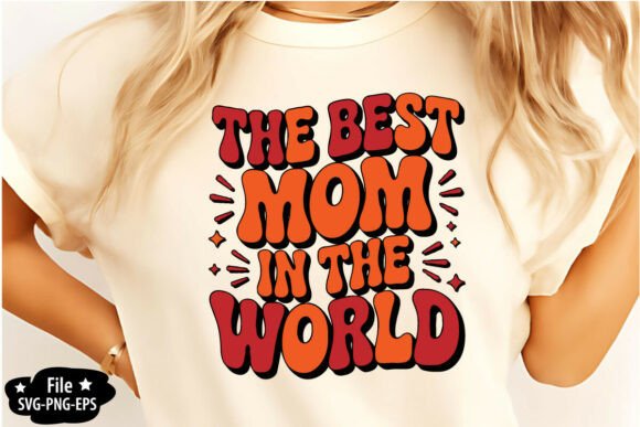 Retro Mom Shirt Design: Graphics and Crafts with a Vintage Vibe